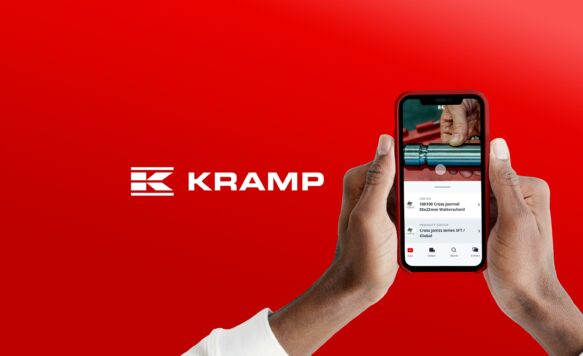 Kramp Logo en website