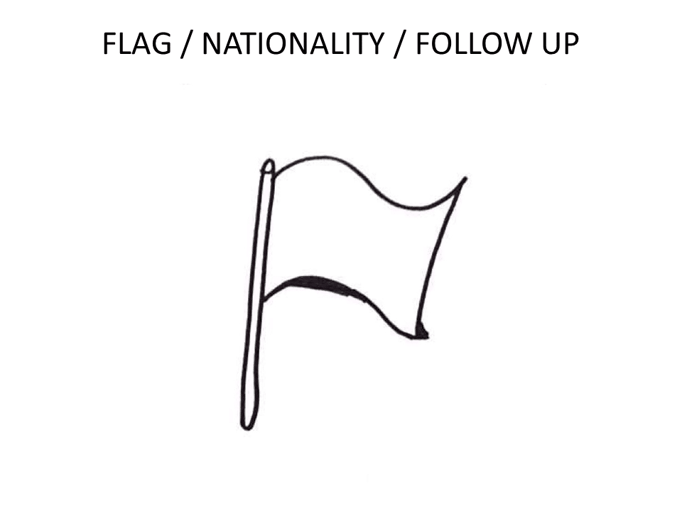 Tekening vlag
