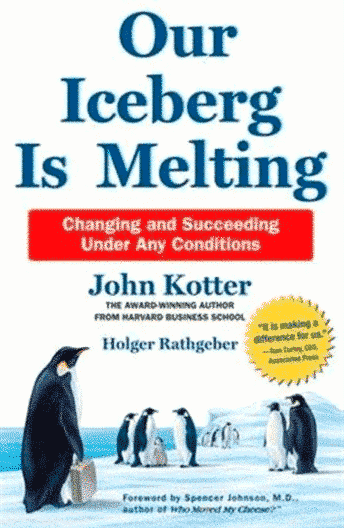 Our iceberg is melting boek cover