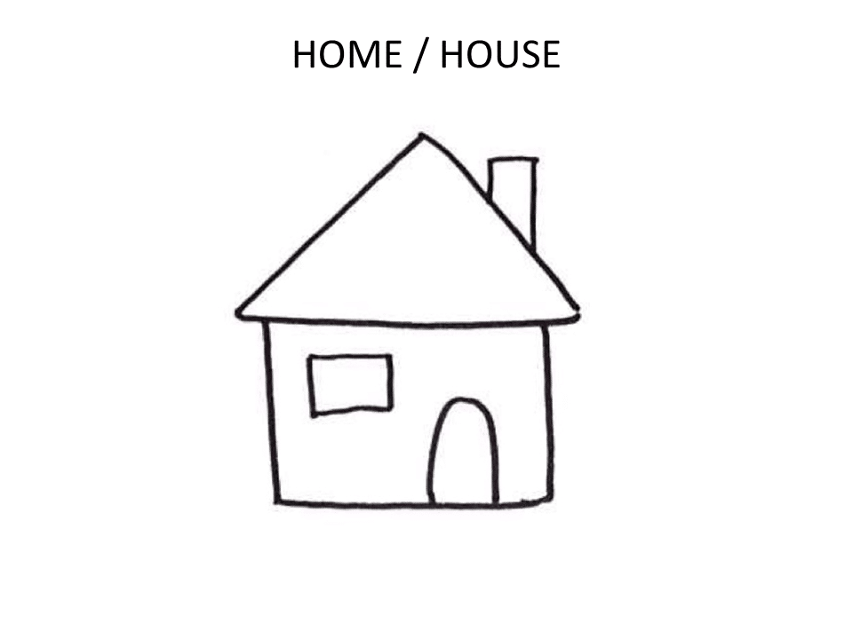Tekening huis
