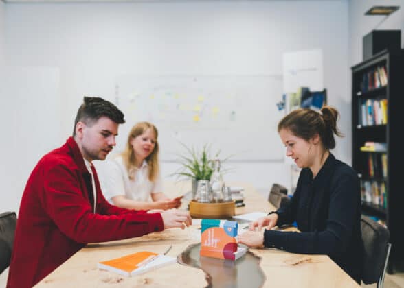 GriDDers spelen met het customer experience deck