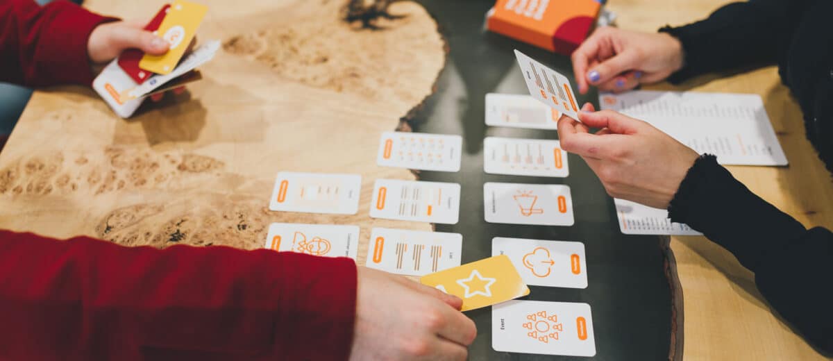 GriDDers spelen met het customer experience deck
