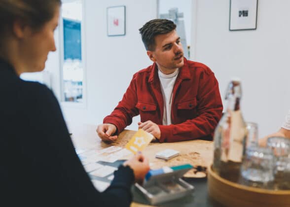 GriDDers spelen met het customer experience deck