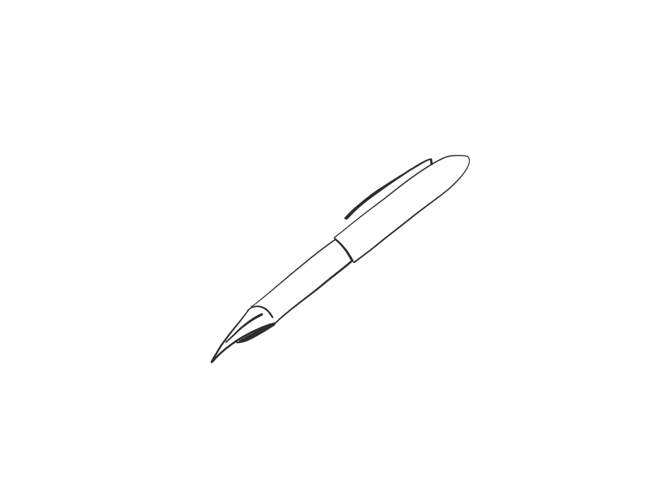 Tekening pen