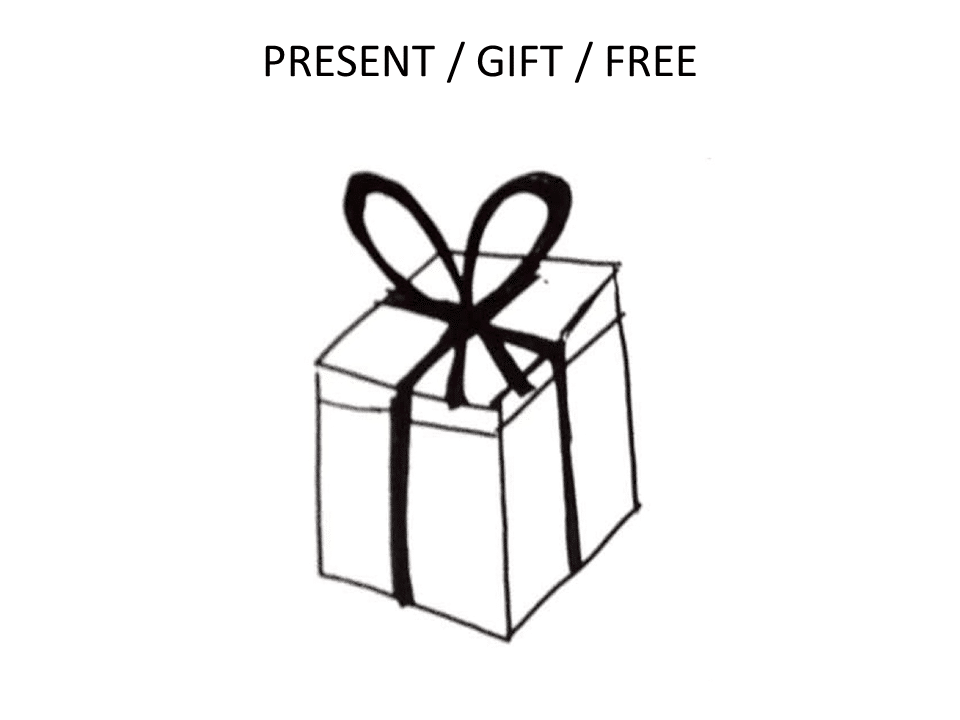 Tekening cadeau