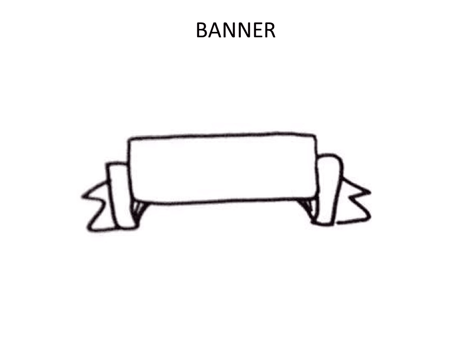 Tekening banner