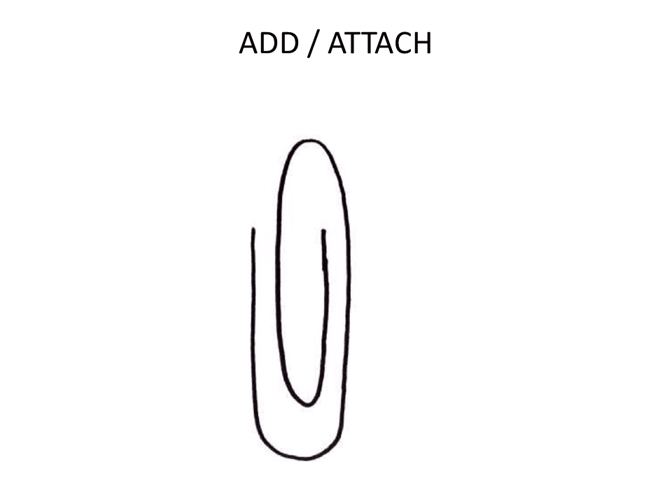 Tekening paperclip